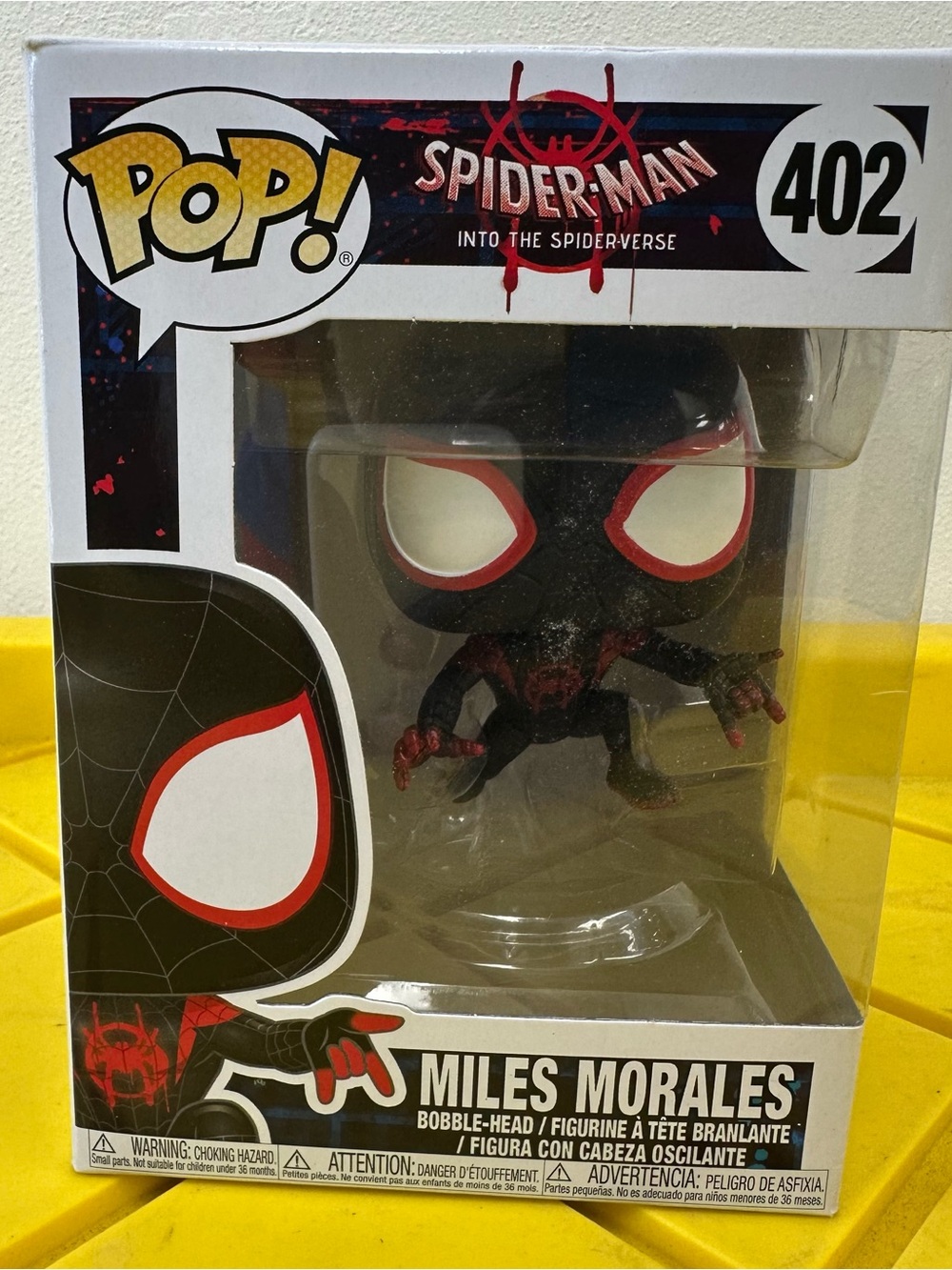 Funko Pop Vinyl Marvel Miles Morales Foot Locker Exclusive #402
